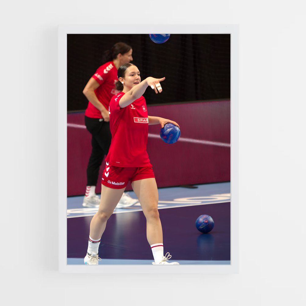 Poster Ehf cup – affiche Handball (vue 3)